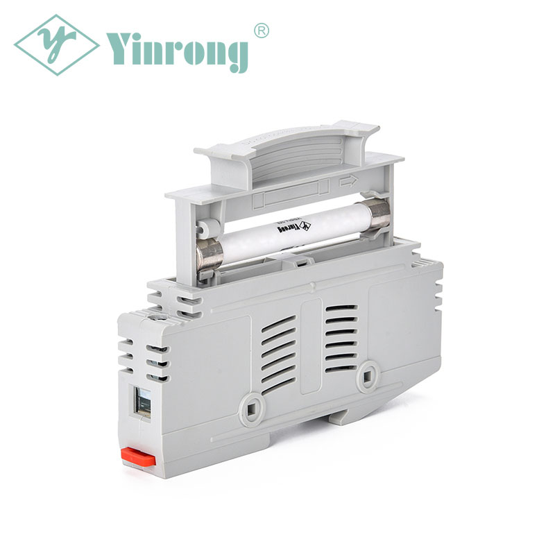 1500VDC 30A 10×85mm Solar PV DIN Rail Fuse Holder