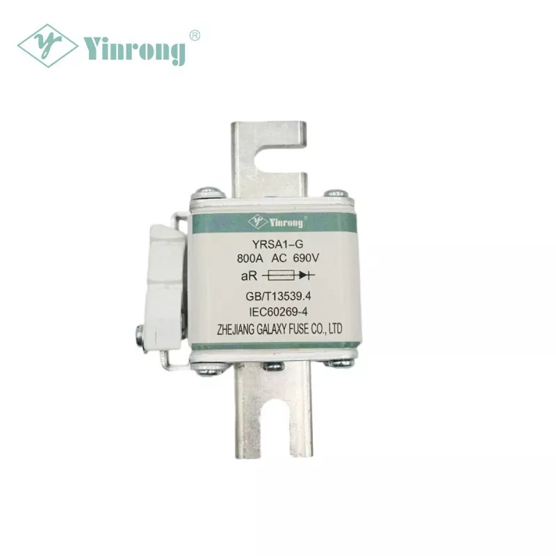 690V High Speed ​​Square Body Fuse ສໍາລັບການປົກປ້ອງ Semiconductor