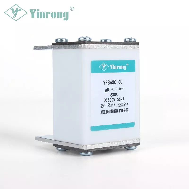 ESS Energy Storage Square Body Fuse ຄວາມໄວສູງ 500V